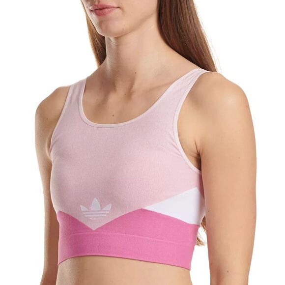 adidas Womens Modern Flex Sports Bra Miami Time L - Picture 2 of 4